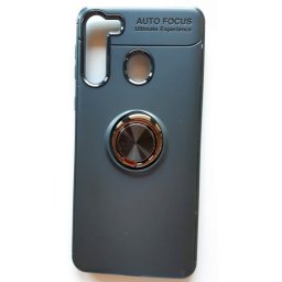 TPU maska MAGNET RING za Samsung SM-A215F, Galaxy A21 2020 (6.5") crna