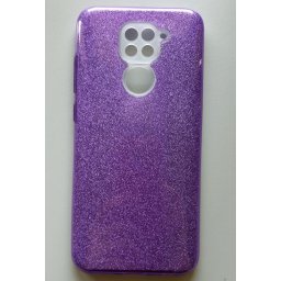 TPU maska SPARKLY SHINE za Xiaomi Redmi Note 9 2020 (6.53") LJUBIČASTA