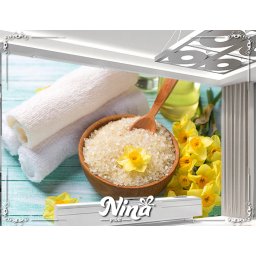 Foto tapet Wellness spa Žuti narcis Tapet246
