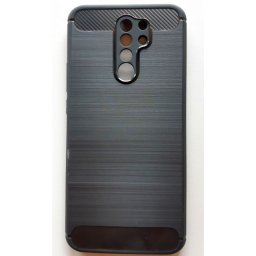 TPU maska BRUSHED za Xiaomi Redmi 9 2020 (6.53") crna