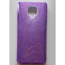 TPU maska SPARKLY SHINE za XIAOMI Redmi Note 9 Pro 2020 (6.67") LJUBIČASTA