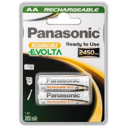 PANASONIC baterije HHR-3XXE/2BC - 2× AA punjive 2450 mAh