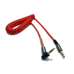 Audio AUX kabal SPRING crveni DZ01