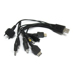 USB data kabal TG-110 10in1 crni