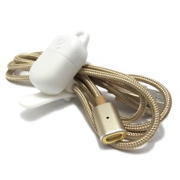 USB magnetni kabal Entalent microUSB 2.4A zlatni