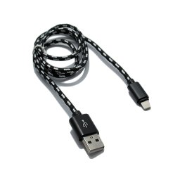 USB data kabal BRAID za Iphone lightning crni