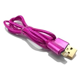USB data kabal TD-LTE TD-CA36 za Iphone lightning pink