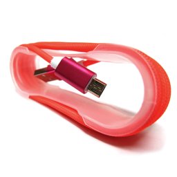 USB data kabal MREZA microUSB pink