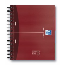 Sveska Oxford Office Essentials Europeanbook A4+ kvadratići, 4 Subject Oxford