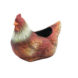 Baštenska dekorativna saksija i figura 23 x 24 cm KOKA