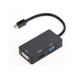 Adapter miniDisplayport na HDMI+VGA+DVI