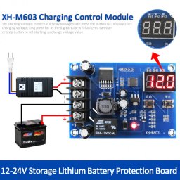 XH-M603 Modul za Kontrolu Punjenja Baterija i Akumulatora 12V-24V