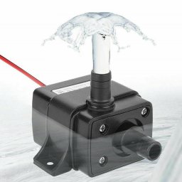 Mini potapajuća pumpa za Vodu 12V (240 L/h) Bez Četkica - za Akvarijume i Navodnjavanje