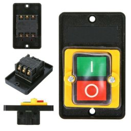 Vodootporni Prekidač za Mašine KAO-5M (10A, 220V/380V) – Start/Stop