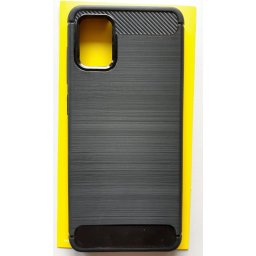 TPU maska BRUSHED za Samsung SM-A315F, Galaxy A31 2020 (6.4") crna
