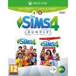 XBOX ONE The Sims 4 Holliday Bundle - Sims 4 + Expansion Cats & Dog