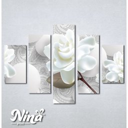 Slike na platnu Bež ruža Nina275_5