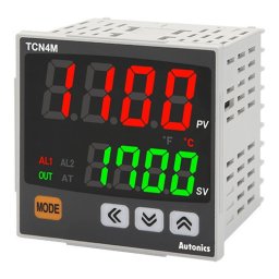Termoregulator TCN4M-24R,disp.2 reda-4 cifre,72x72mm,2 alarma,relejni/SSR,100-240Vac IP65 Autonics