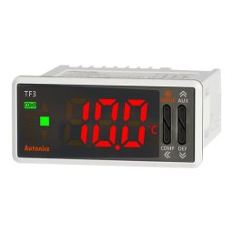 Termoregulator TF31-14A,disp.LED,1 red-3 cifre,77x35mm,NTC/RTD,1 DI,relejni,100-240Vac IP65 Autonics