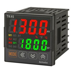 Termoregulator TK4S-14CN,disp.2 reda-4d,48x48mm, alarm,DI-1,CT, strujni/SSR,100-240Vac IP65 Autonics