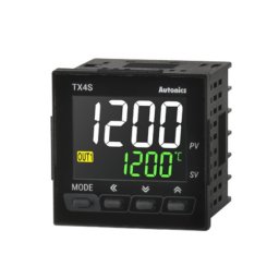 Termoregulator TX4S-24R, disp.LCD 2 reda-4d,48x48mm,2 alarma,PID, relejni,100-240Vac IP50 Autonics