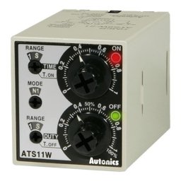 Tajmer ATS11W-41,disp.analog,48x48mm,2 skale,2 vremena,2 relej,11-pin,100-240Vac/24-240Vdc Autonics