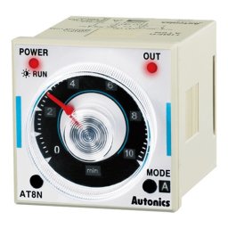 Tajmer AT8N, disp.analogni-skala,48x48mm,6-mode,2 relejna,8-pin,100-240Vac/24-240Vdc Autonics