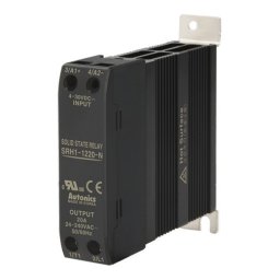 Solid State Relay SRH1-1220-N,integrisan hladnjak,1-fazni,ulaz 4-30Vdc,izlaz 24-240Vac,20A Autonics