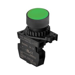 Taster zeleni S2PR-P1GAM, 1NO, 6A 250Vac IP52 Autonics