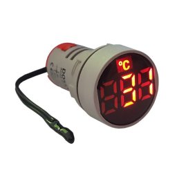 LED termometar AD22-22TM crveni
