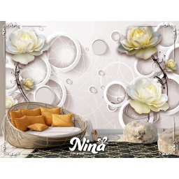 Foto tapet 3d CvećeTapet265