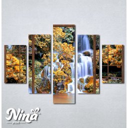 Slike na platnu Pogled ka vodopadu Nina278_5