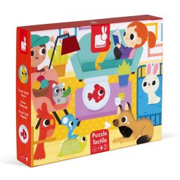 Kartonske dodirne puzzle - Kućni ljubimci