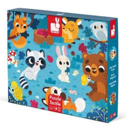 Kartonske dodirne puzzle - Životinje iz šume