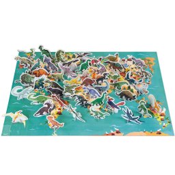 3D kartonske edukativne puzzle - Dinosaurusi