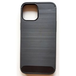 TPU maska BRUSHED za iPhone 12 Pro Max 2020 (6.7") crna