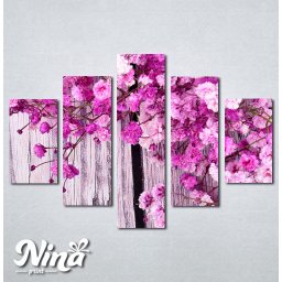 Slike na platnu Pink cvetovi Nina285_5