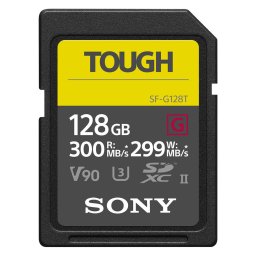 Sony SDXC 128GB SF-G Tough UHS-II 300MB/s