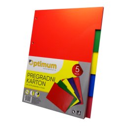 PREGRADNI KARTON A4 1/50 COLOR 20753 OPTIMUM 250gr