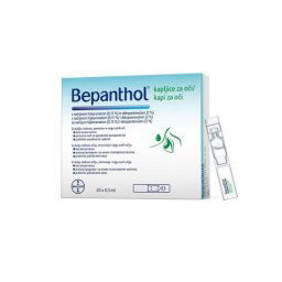 BEPANTHOL kapi za oči 0,5ml 20 ampula