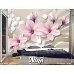 Foto tapet 3D Glamurozni cvetTapet281