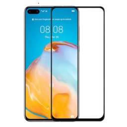 Zaštitno staklo 5D Full Glue za Huawei P40 Pro 2020, P40 PLUS (6.58") zakrivljeno, crni rub
