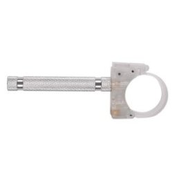 HD-T12-1-CP (Pavotube Transparent Polycarbonate T12 LED Tube Mounting Clip with 5/8in Baby Pin)