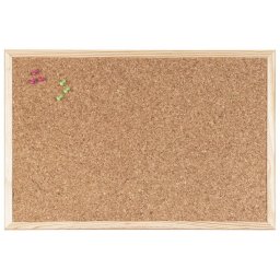 Tabla pluta 80x60cm jednostrana drveni okvir SW0608S