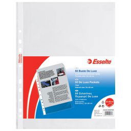 Fascikla 11 rupa uložna A4 90my pp sjajni Copy Safe pk50 Esselte 509750