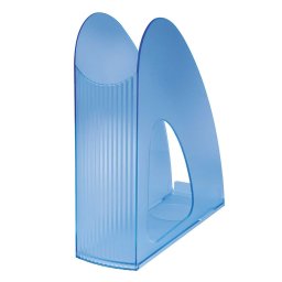 Uspravni držač za dokumentaciju TWIN Han transparent plava