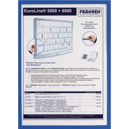 Magnetni ram A4 Franken plava