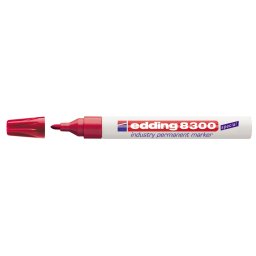 Industrijski permanent marker E-8300 1,5-3mm Edding crvena