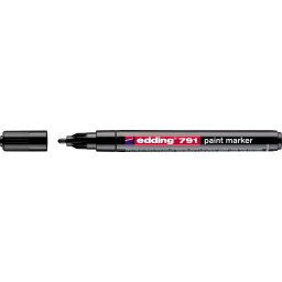 Paint marker E-791 1-2mm Edding crna