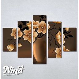 Slike na platnu Vaza i cveće Nina291_5